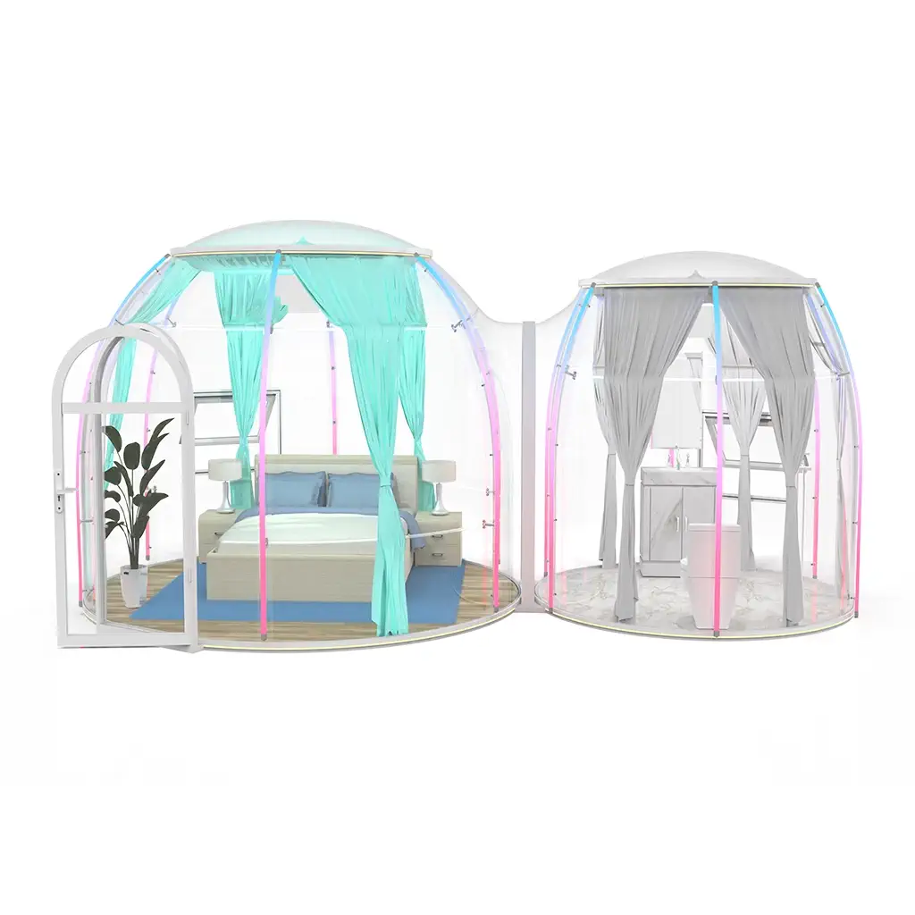 Dome-Shaped-Dining-Bubble-Dome-House-Height-3.5m-and-2.5m