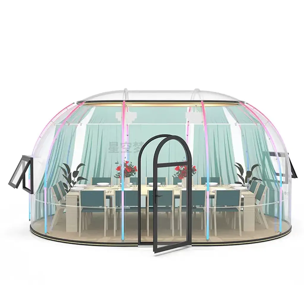 Igloo Bubble Tent Anti Noise Transparent dome house Length 4m and 5.5m
